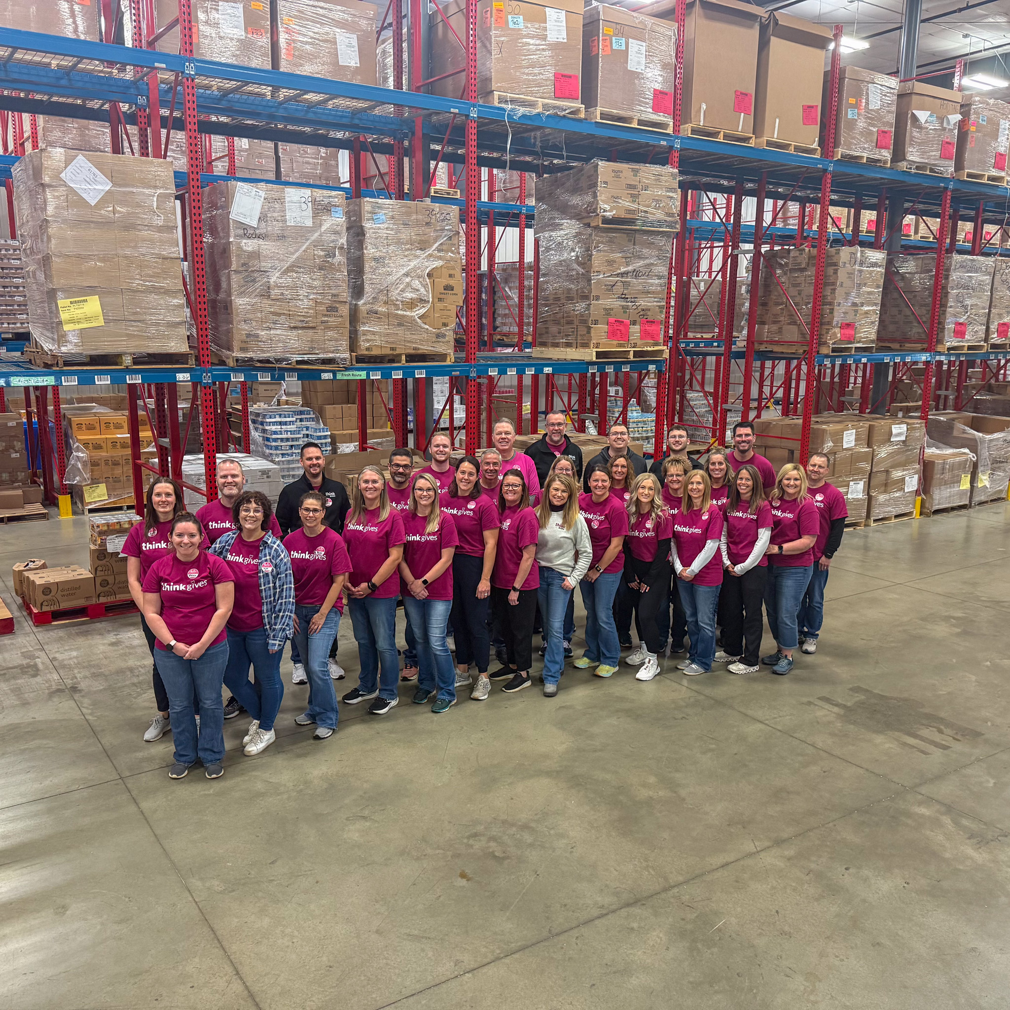 A group posing for a picture